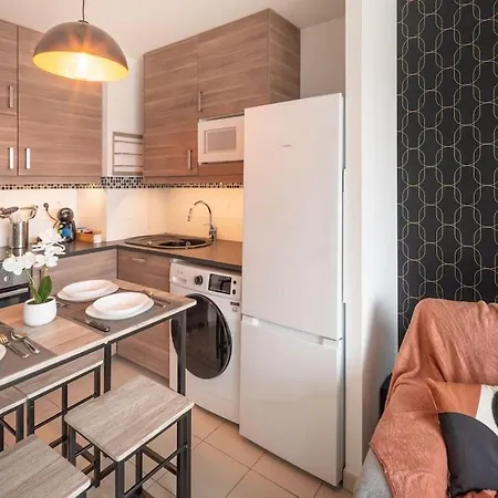 L'excellence-8min Aeroport-terrasse-parking Prive Apartment